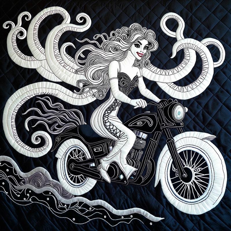 20240703_182743 cs-qu1lt-1, white-toned action photo of an heavenly smiling medusa driving a futuristic motorcycle in a bright pristine void, in 2013323043 c=6 30 0.4 DPM++ 2M Karras magieNoire_v40.jpg